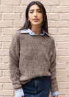 Richie Crew Neck Sweater - Java ***FINAL SALE***-Hand In Pocket