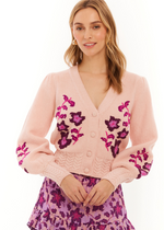 Allison Piper Cardigan- Light Pink ***FINAL SALE***-Hand In Pocket