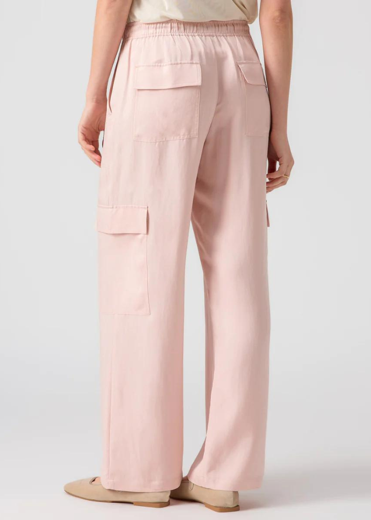 Sanctuary Soft Track Pant - Rose Smoke- ***FINAL SALE***-Hand In Pocket