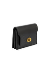 Melie Bianco Tara Card Case Wallet- Black-Hand In Pocket