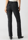 Sanctuary Sculpted Hayden Bootcut- Black-Hand In Pocket