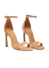 Schutz Cadey Curve Lee Heel - Toasted Nut-Hand In Pocket