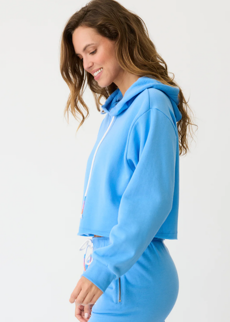 PJ Salvage Faded Nights Lounge Set- Bright Blue ***FINAL SALE***-Hand In Pocket