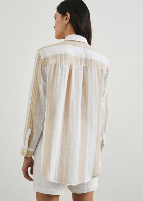 Rails Jaylin Top - Flax Stripe-Hand In Pocket