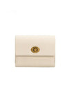 Melie Bianco Rita Card Case Wallet- Ivory-Hand In Pocket