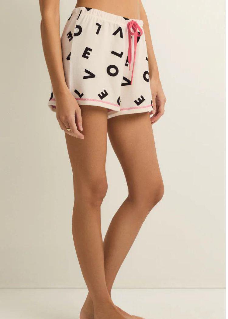 Z Supply Love is Love Shorts- *** FINAL SALE***-Hand In Pocket