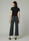 Joe's Jeans Mia Wide Leg Ankle - Black Cat-Hand In Pocket