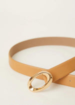 Gracie Belt- Tan Gold-Hand In Pocket