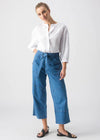 Joe's Jeans Mia Petite Wide Leg - Exhale-Hand In Pocket