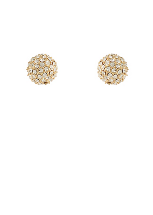 Lannah Crystal Ball Studs-Hand In Pocket