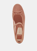 Dolce Vita Cadel Ballet Flat- Cider Mesh-Hand In Pocket