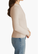 525 Jane Sweater- Wheat-Hand In Pocket