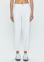 Pistola Josephine Pant - White ***FINAL SALE***-Hand In Pocket