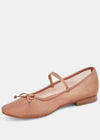 Dolce Vita Cadel Ballet Flat- Cider Mesh-Hand In Pocket