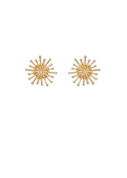 Leyla Sunburst Earrings-Hand In Pocket