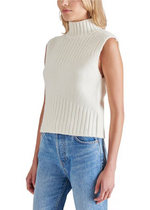 Steve Madden Serin Sweater- Cream-Hand In Pocket