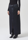 Agolde Leif Maxi Skirt-Hand In Pocket