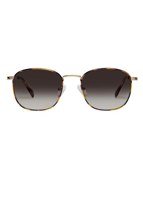 Le Specs Neptune Deux - Gold/ Tort-Hand In Pocket