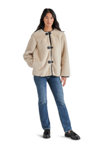 Steve Madden Yuna Jacket- Natural-Hand In Pocket