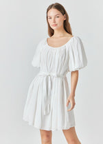 Eloise Pleated Puff Sleeve Dress ***FINAL SALE***-Hand In Pocket