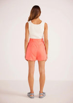 MINKPINK Lila Linen Shorts - Pink ***FINAL SALE***-Hand In Pocket