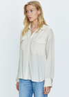 Pistola Nellie Oversized Button Down Shirt-Hand In Pocket