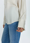 Pistola Nellie Oversized Button Down Shirt-Hand In Pocket