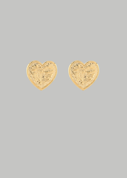 Ashley Heart Earrings-Hand In Pocket