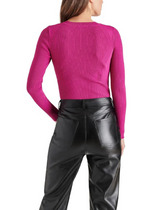 Steve Madden Xandra Bodysuit - Fuschia ***FINAL SALE***-Hand In Pocket