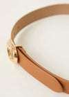 Gracie Belt- Tan Gold-Hand In Pocket