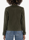 KUT Amanda Boxy Jacket- Military ***FINAL SALE***-Hand In Pocket