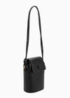 Abigail Black Crossbody Bag- Black-Hand In Pocket