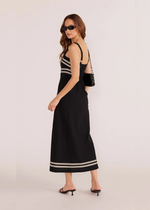 MINKPINK Elki Trim Midi Dress-Hand In Pocket