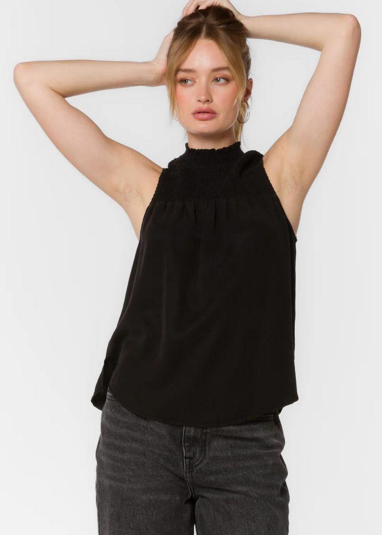 Velvet Heart Naveen Top- Black ***FINAL SALE***-Hand In Pocket