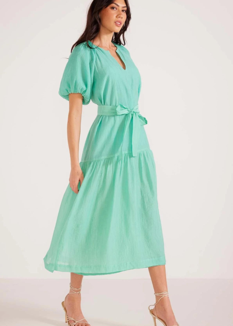 MINKPINK Lucie Midaxi Dress - Mint ***FINAL SALE***-Hand In Pocket