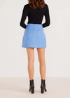 MINKPINK Lucy Tweed Mini Skirt- Light blue ***FINAL SALE***-Hand In Pocket