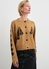 Rails Mavie Cardigan Camel Stables-Hand In Pocket