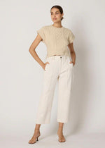 Cleobella GiGi Sweater Vest- Cream-Hand In Pocket