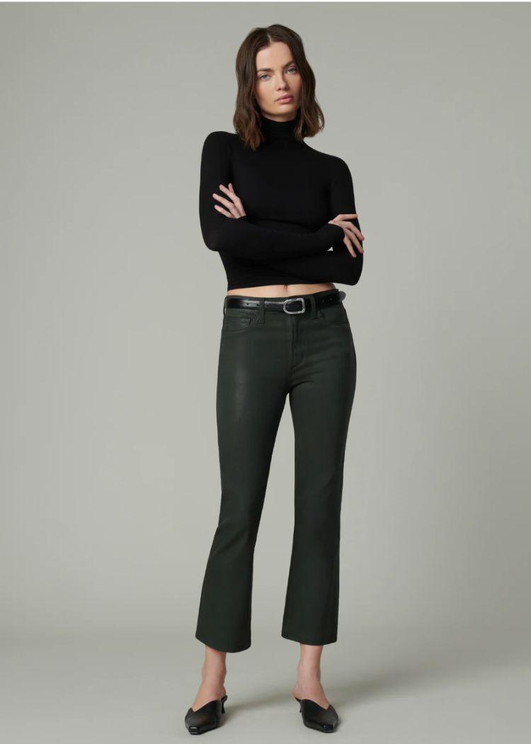 Callie Coated Cropped Bootcut - Autumn Forest ***FINAL SALE***-Hand In Pocket