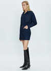 Pistola Nina Denim Mini Dress-IGGY-Hand In Pocket