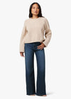 Joe's Jeans Mia Petite Wide Leg - Exhale-Hand In Pocket