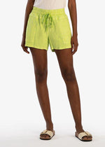 Kut Christina Short - Lime ***FINAL SALE***-Hand In Pocket