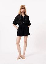 FRNCH Chiara Woven Shorts ***FINAL SALE***-Hand In Pocket