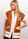 Alwyn Shearling Vest-Hand In Pocket