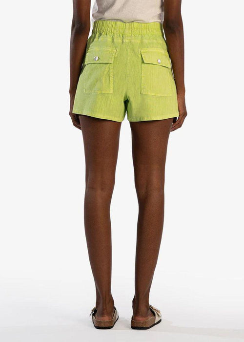 Kut Christina Short - Lime ***FINAL SALE***-Hand In Pocket