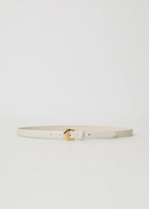 Talia Mini Belt- Bone Gold-Hand In Pocket