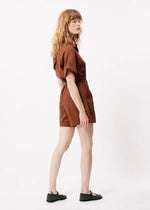 FRNCH Lily Woven Romper ***FINAL SALE***-Hand In Pocket