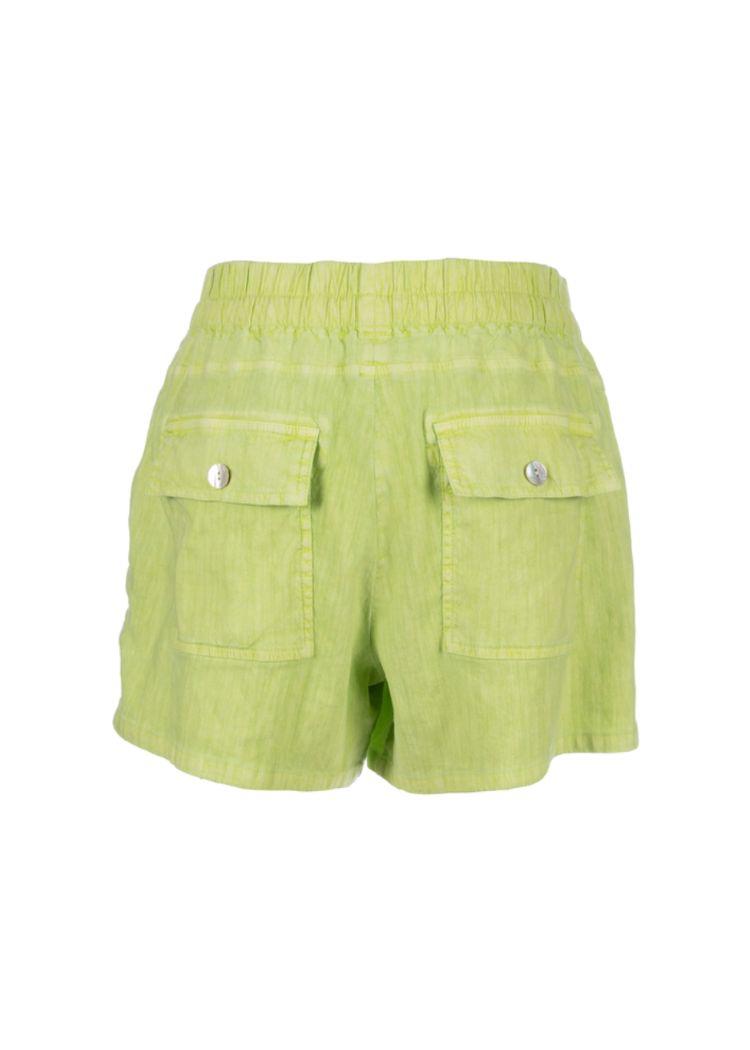 Kut Christina Short - Lime ***FINAL SALE***-Hand In Pocket