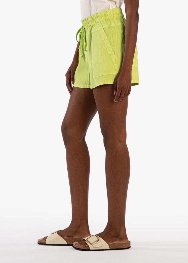 Kut Christina Short - Lime ***FINAL SALE***-Hand In Pocket