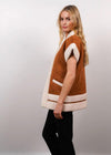 Alwyn Shearling Vest-Hand In Pocket